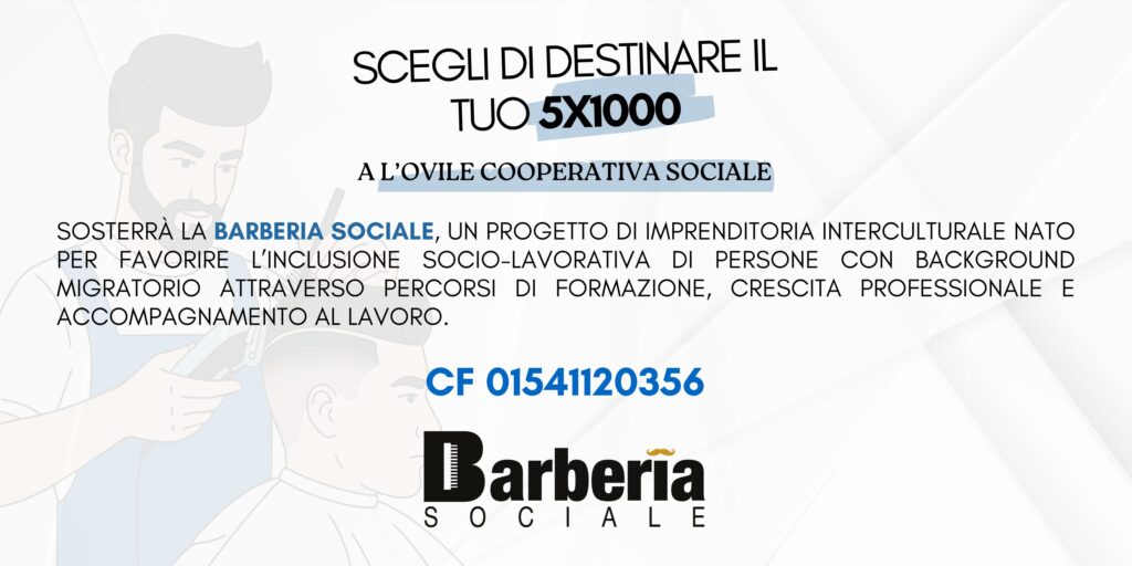 banner sito_5x1000 barberia sociale